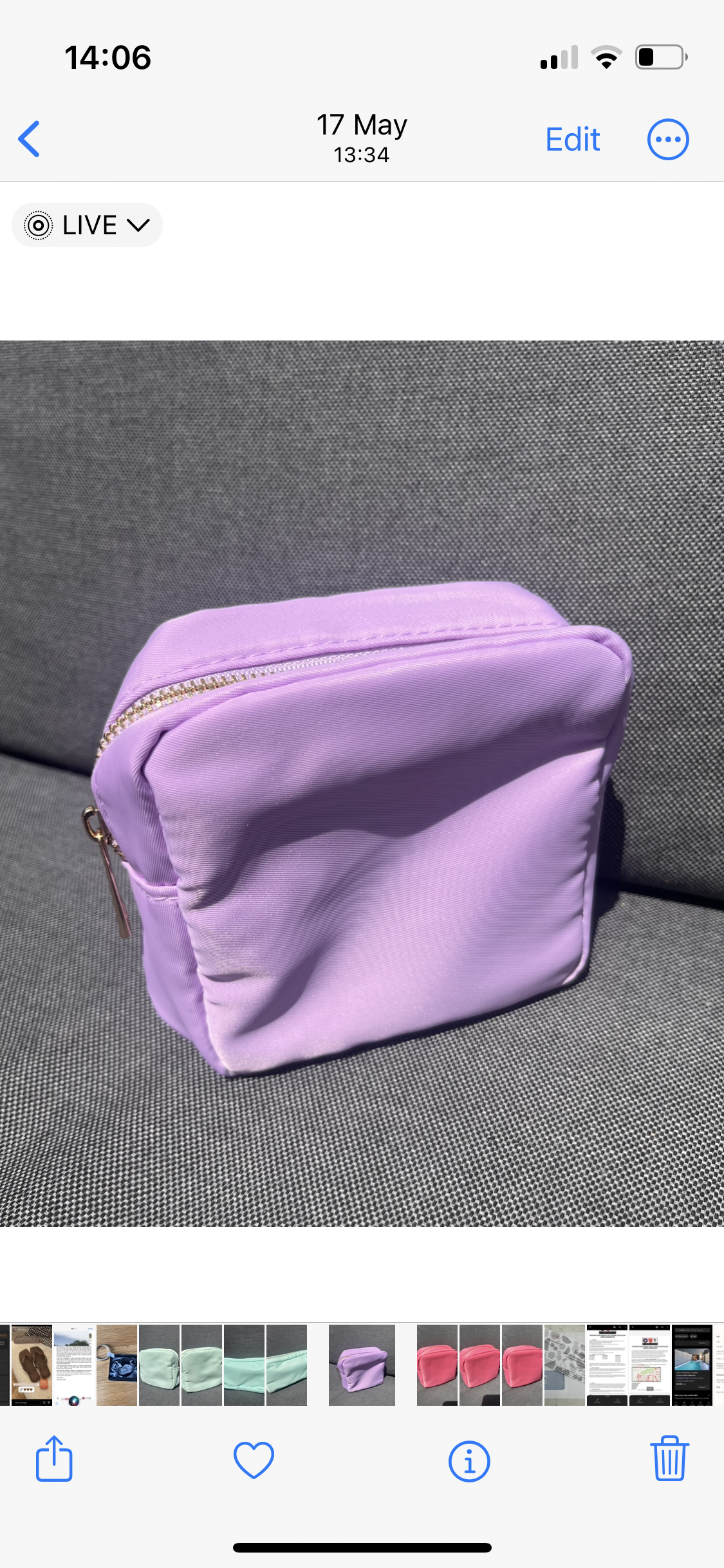 Nylon Cosmetic Bags