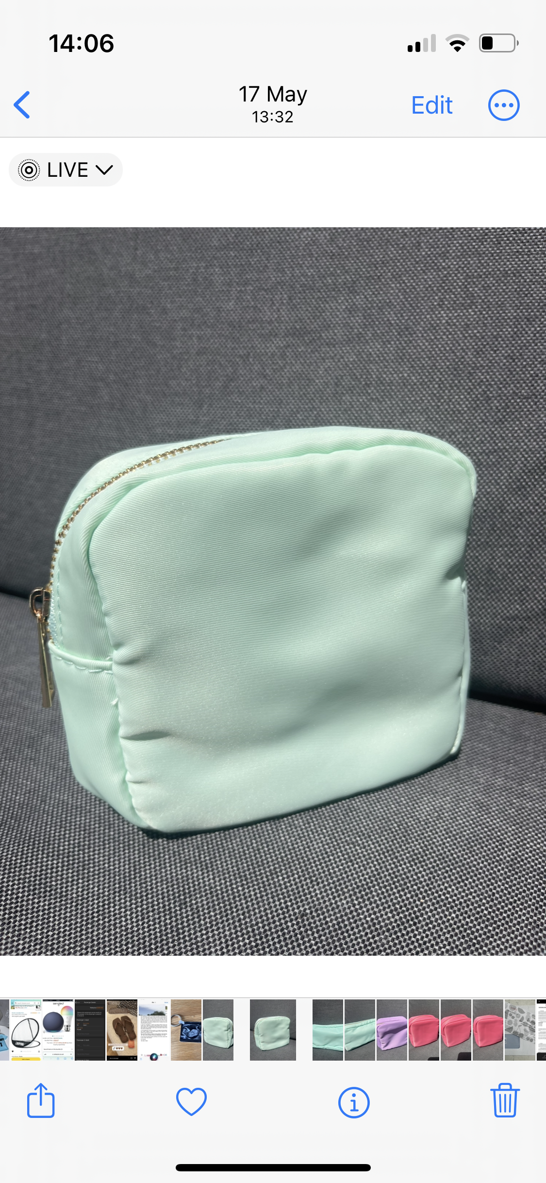 Nylon Cosmetic Bags