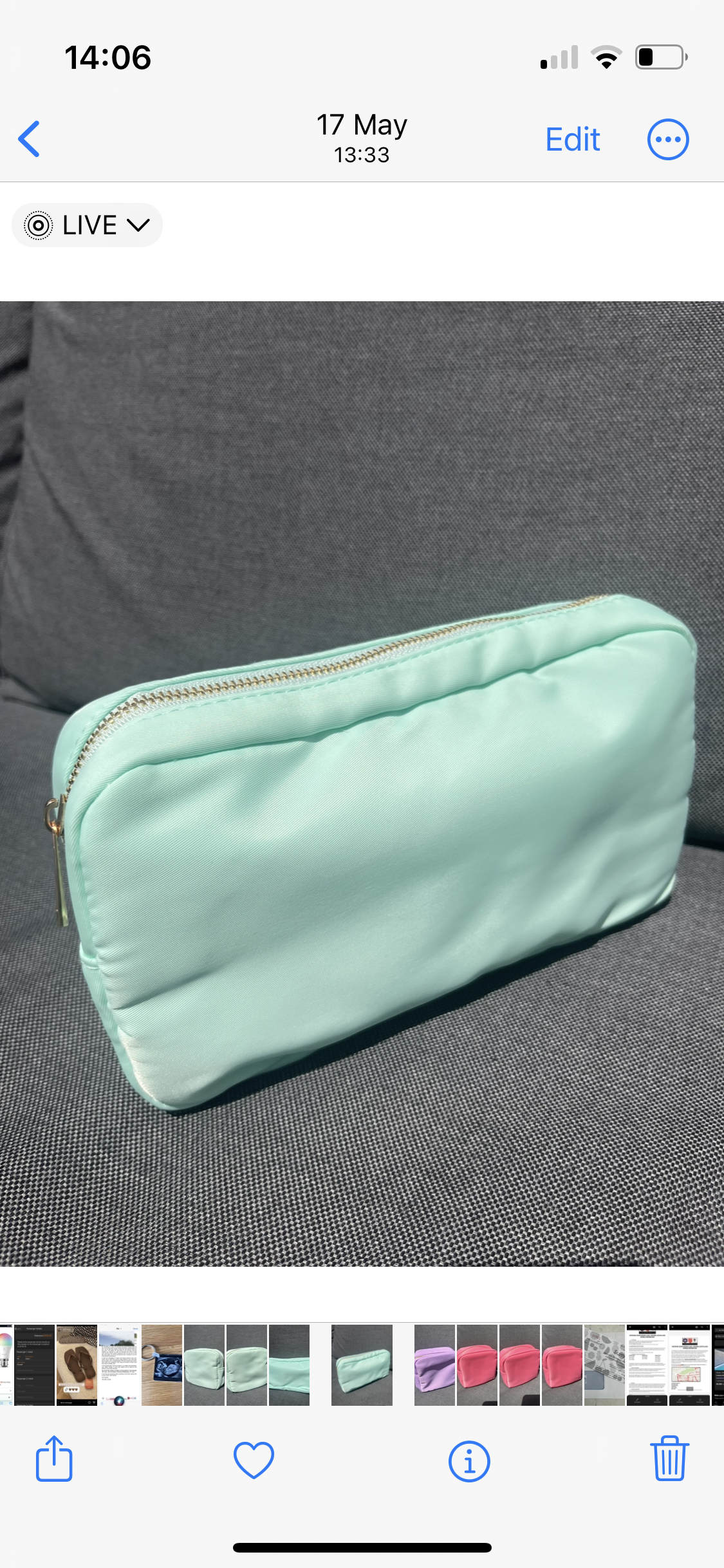 Nylon Cosmetic Bags