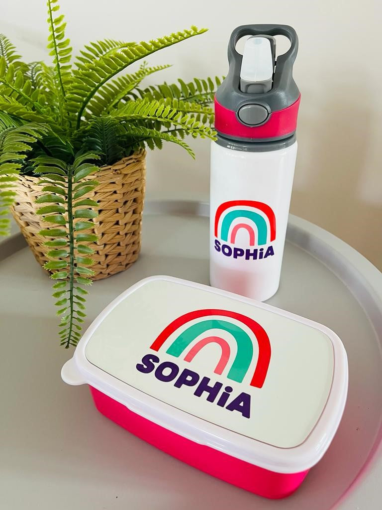 Lunch Box and Water Bottle Set - WEEKEND SPECIAL!