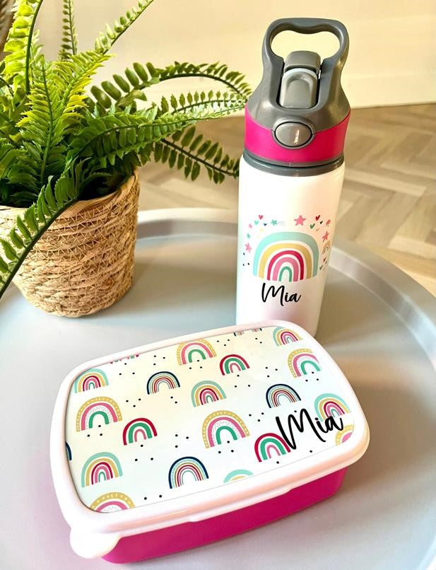 Lunch Box and Water Bottle Set - WEEKEND SPECIAL!