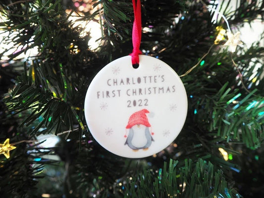 First Christmas Bauble