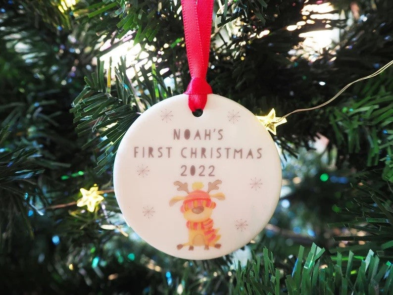 First Christmas Bauble