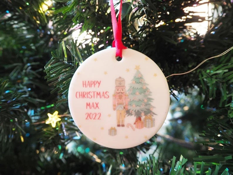 Personalised Nutcracker Bauble