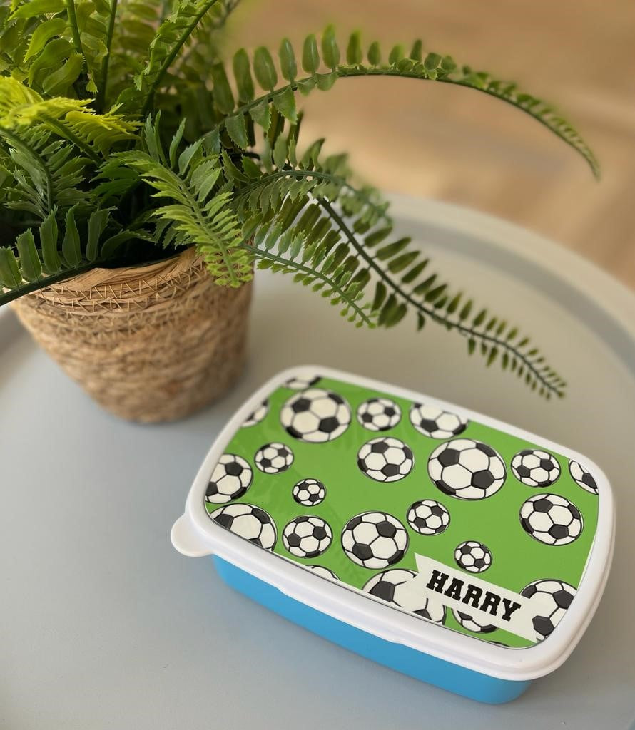 Personalised Football Lunch Box