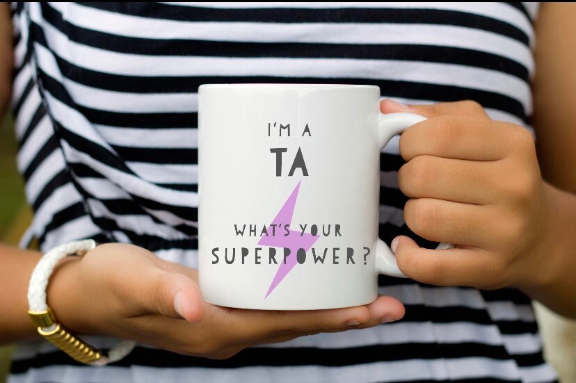 Learning Support Assistant Ceramic Mug - I’m a LSA, what’s your superpower?, LSA Gift