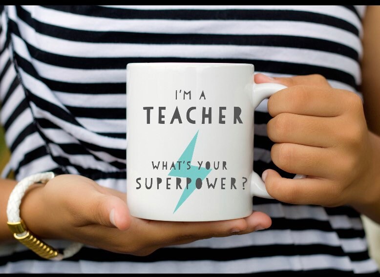 Learning Support Assistant Ceramic Mug - I’m a LSA, what’s your superpower?, LSA Gift