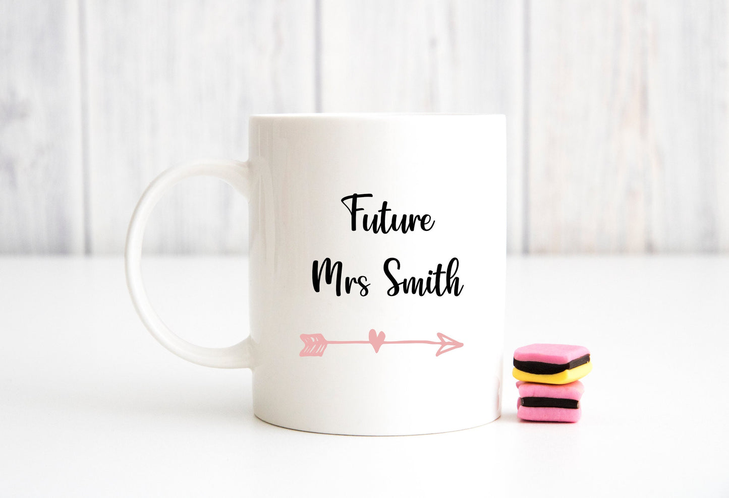 Personalised Future Mrs Mug, Engagement gift, Bride to be Cup