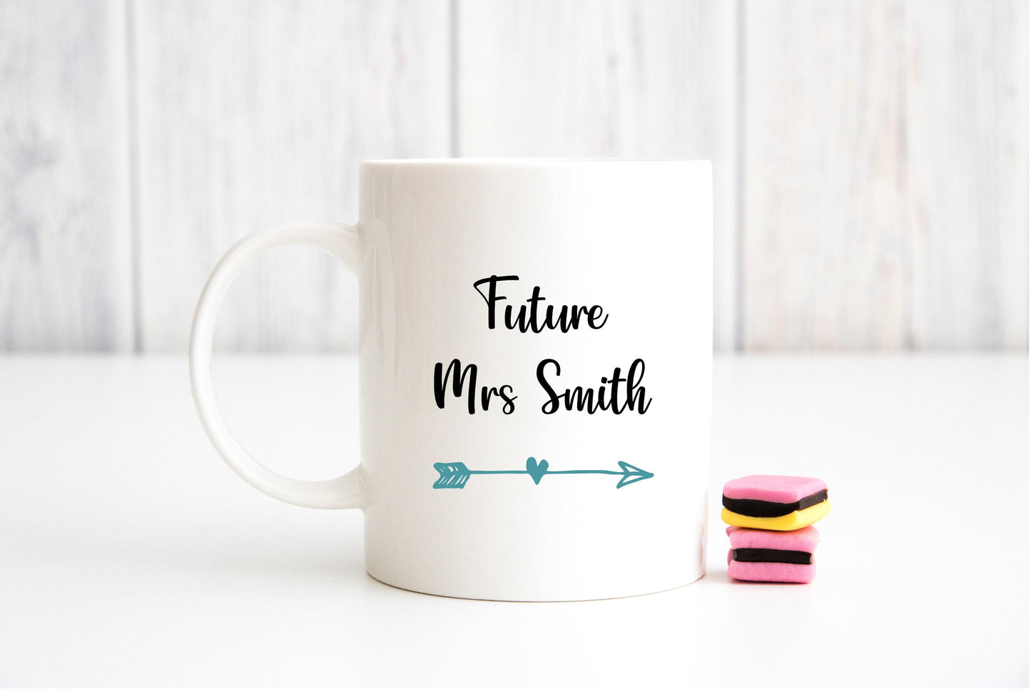 Personalised Future Mrs Mug, Engagement gift, Bride to be Cup