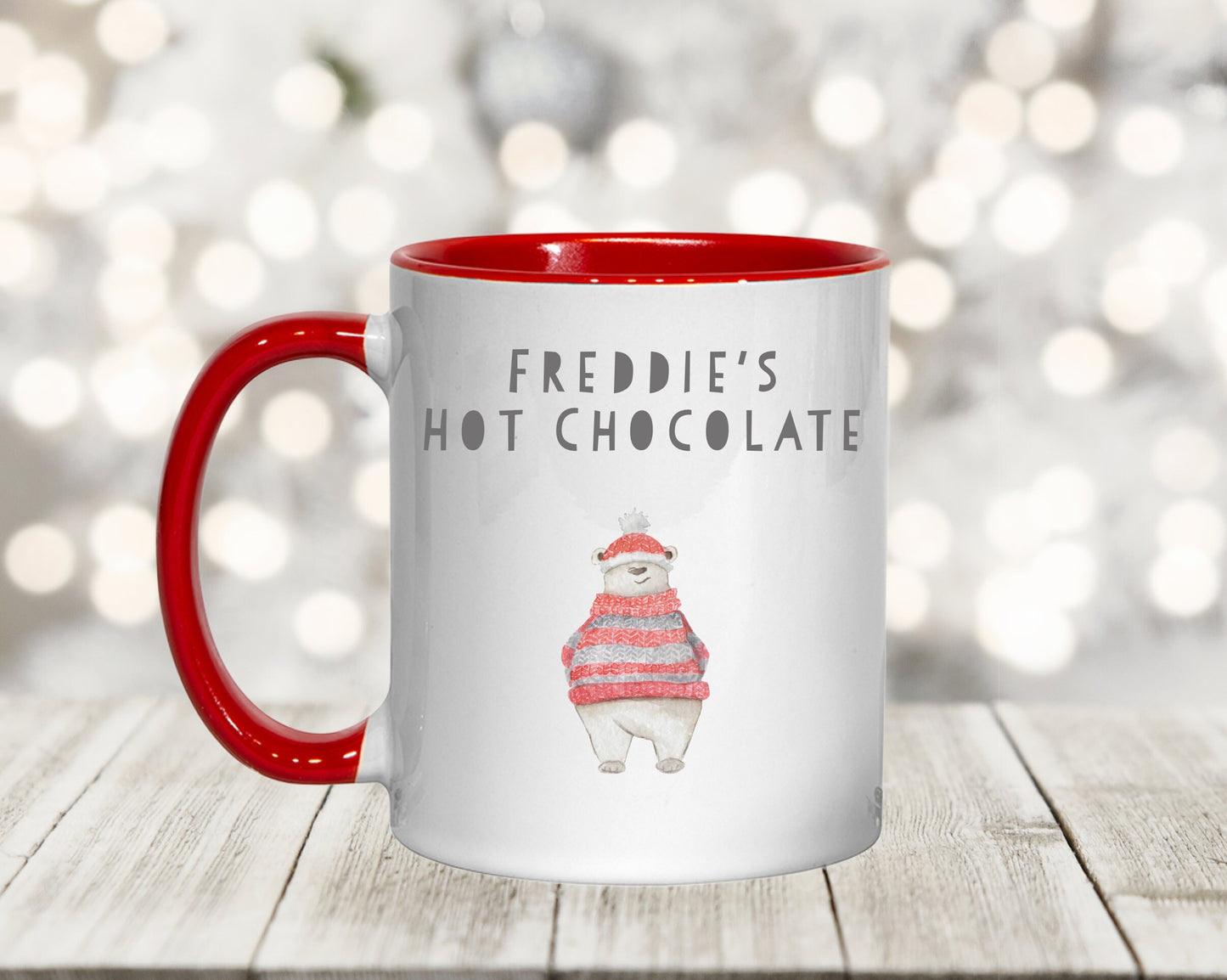 Personalised Hot Chocolate Mug, Stocking Filler