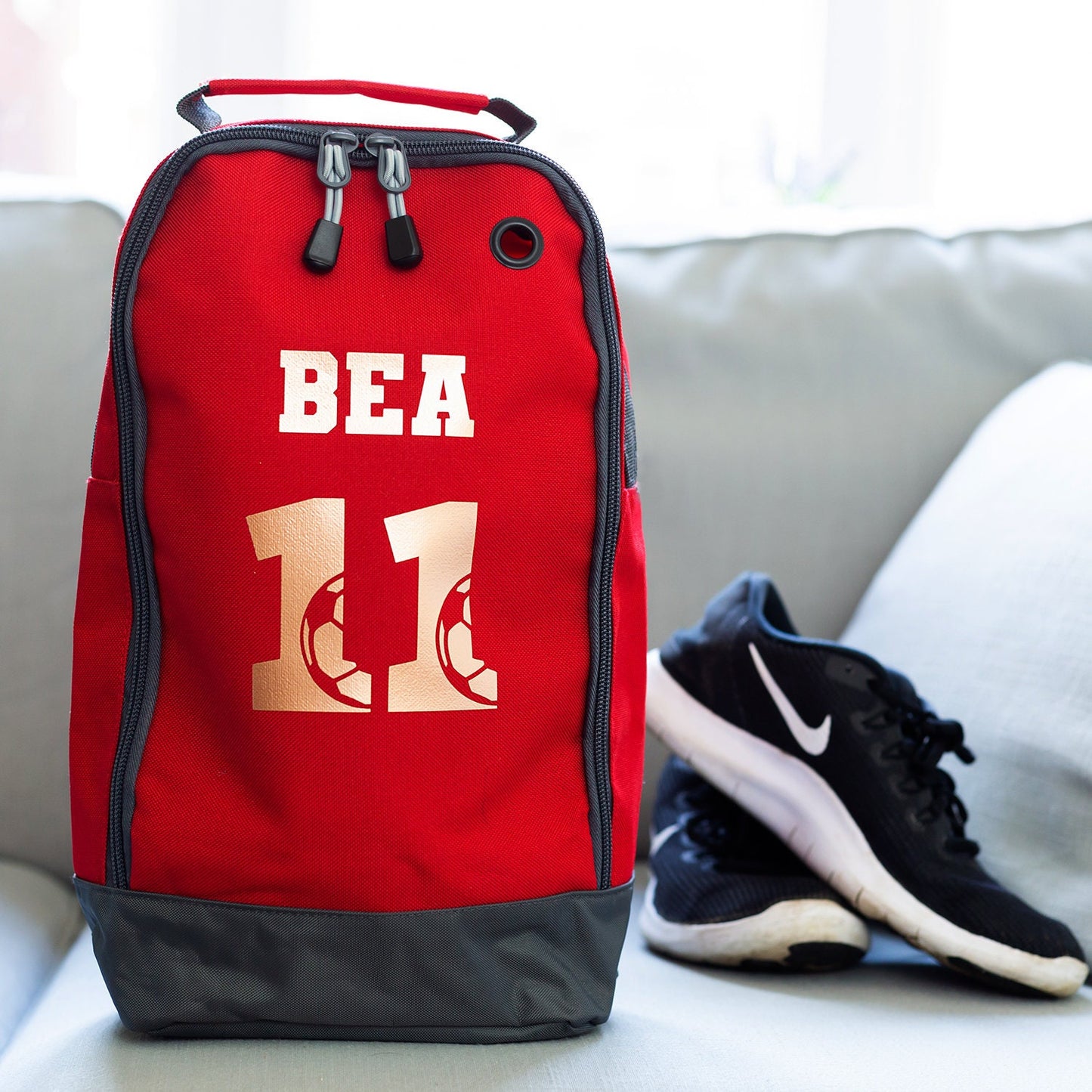 Personalised Boot Bag, Personalised Football Boot Bag