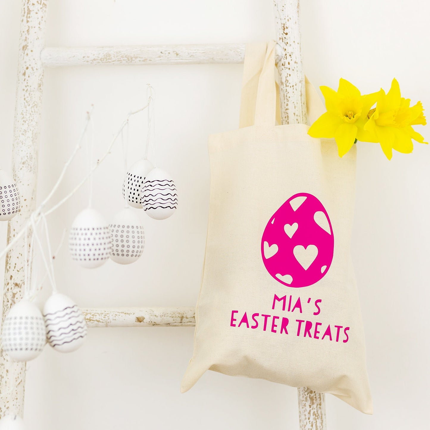 Personalised Easter Tote Bag