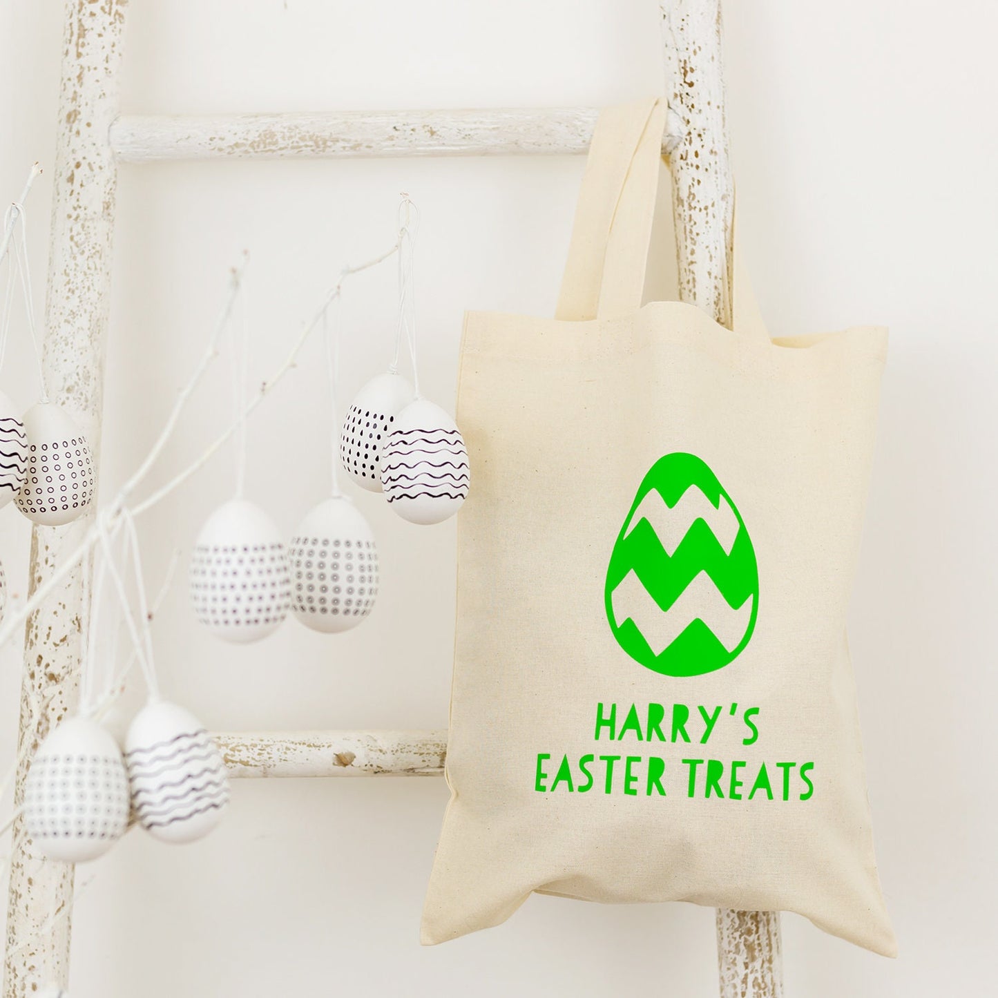 Personalised Easter Tote Bag