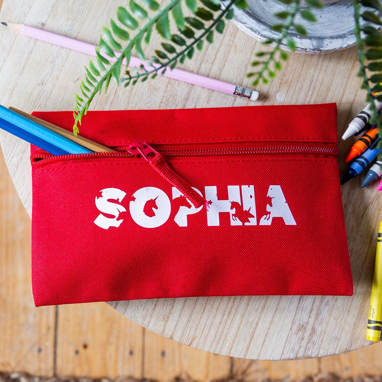 Personalised Pencil Case, School Supplies, Kids Gift