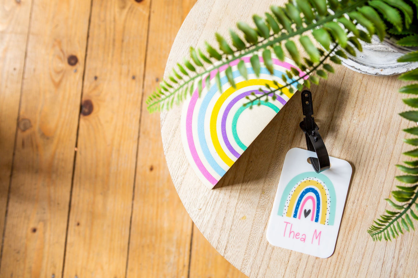 Rainbow Back to School Range, Pencil Tin, School Bag Tag, Water Bottle