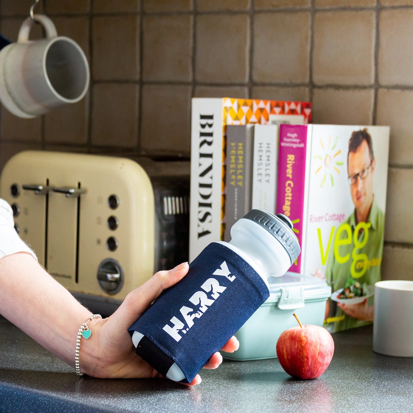 Personalised Water Bottle and Holder, Back to School, Children's Water Bottle