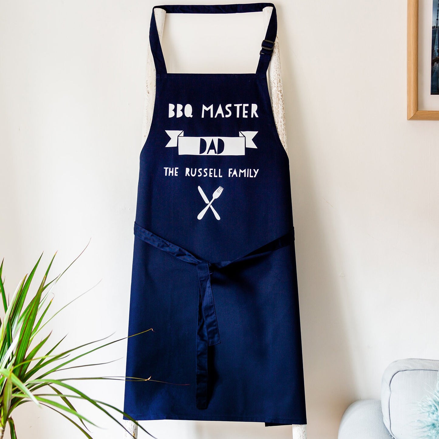 Personalised Dad Apron, Father Apron, Daddy Gifts, Dad Gift, Cooking Gift, Fathers Day, Head Chef