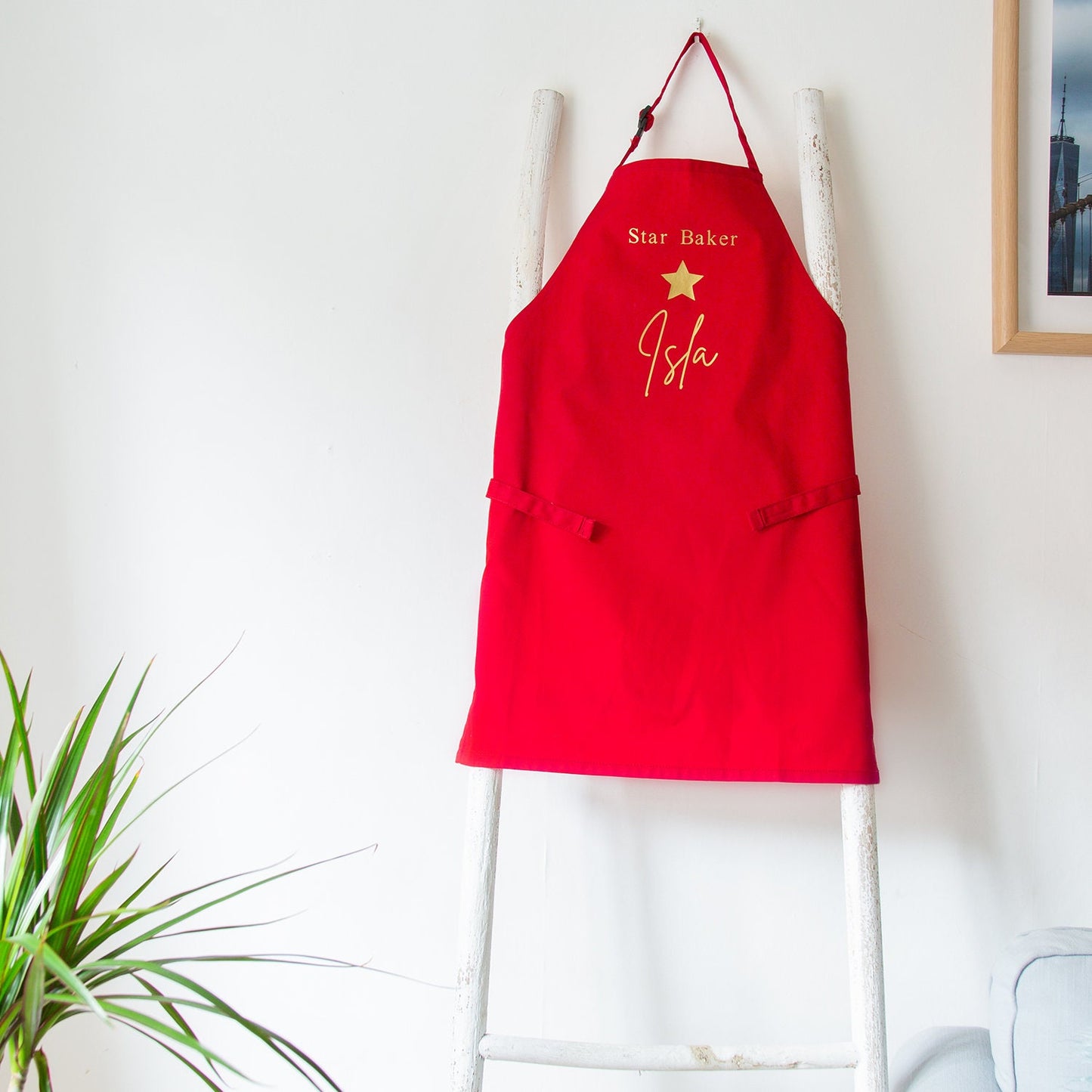 Personalised Children’s Apron, Star Baker, Baking Gift, Apron Cooking Gift, Gift for Her