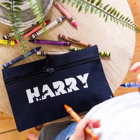 Personalised Pencil Case, School Supplies, Kids Gift