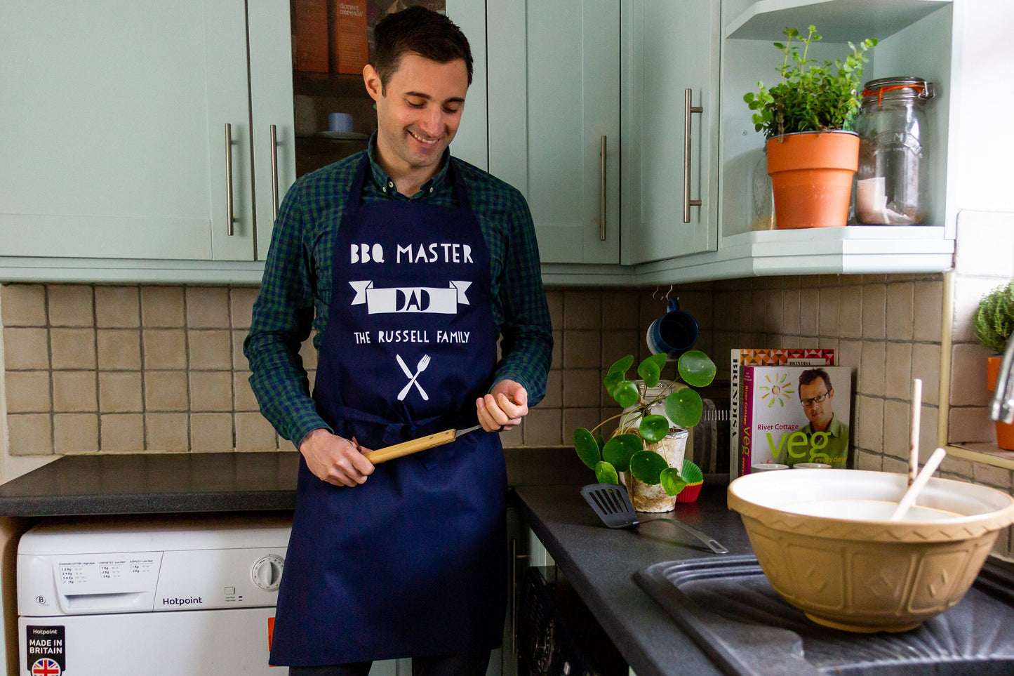 Personalised Dad Apron, Father Apron, Daddy Gifts, Dad Gift, Cooking Gift, Fathers Day, Head Chef